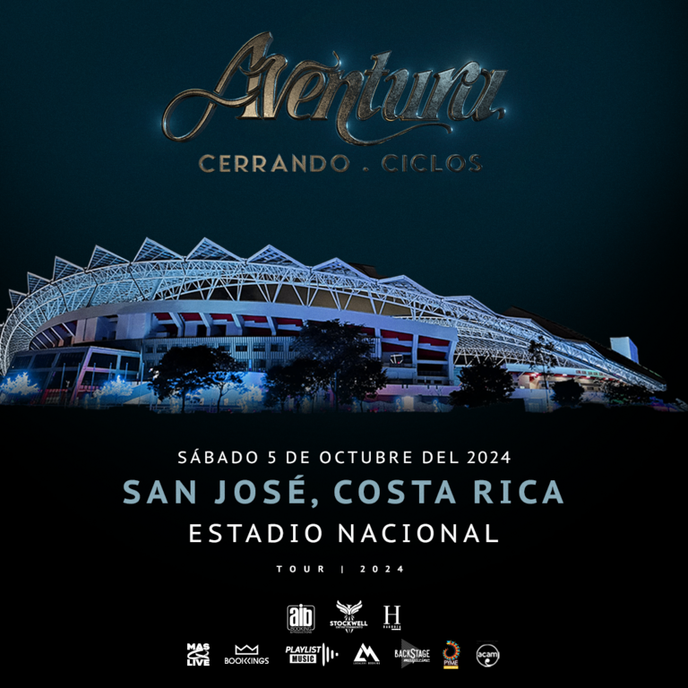 AVENTURA LLEGA A COSTA RICA CON SU TOUR “CERRANDO CICLOS”